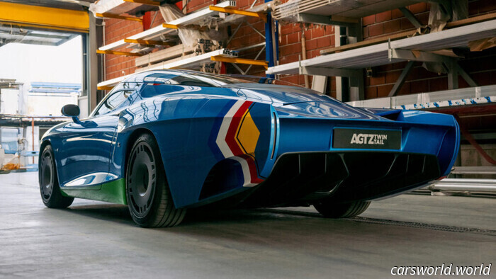 Zagato's Initial Custom $700,000 Alpine AGTZ Twin Tail | Carscoops